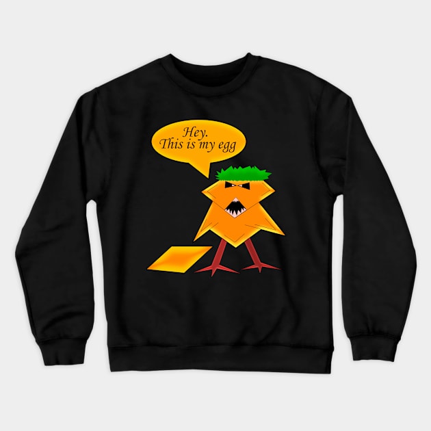 bird Crewneck Sweatshirt by Gaffych